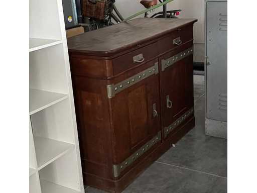 Cabinet with top cabinet