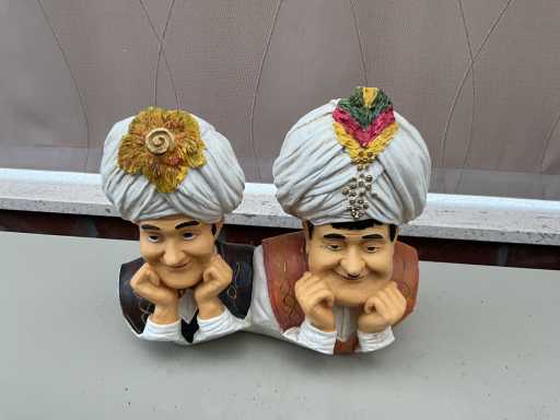 Dekorative Statue LAUREL & HARDY
