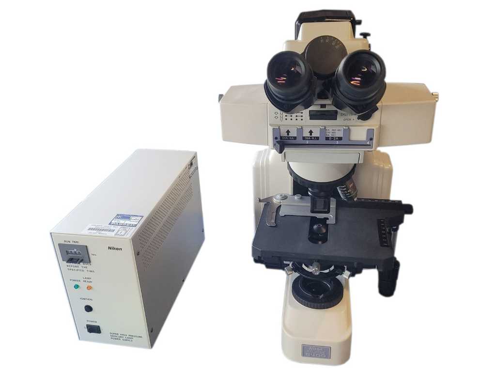 NIKON - Eclipse E400 - Mikroskop fluorescencyjny