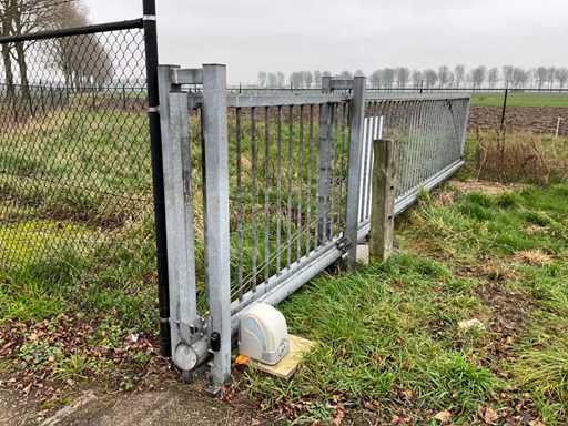 Gegalvaniseerde schuifpoort