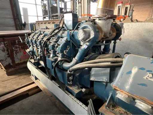 1982 Motermic Baudouin 400 KVA Dieselmotor