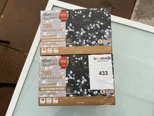 BLUTGRUPPE. M Idee. Innen- / Außenbereich, Weihnachts-LED-Beleuchtung. (2x)