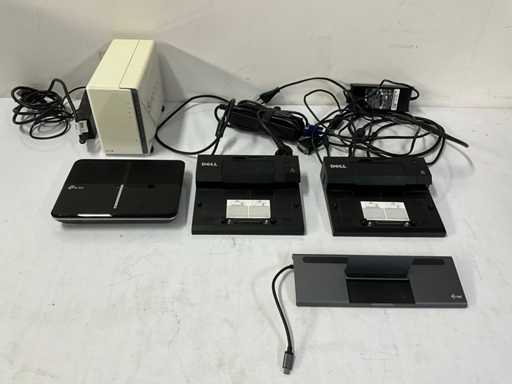 Série de divers appareils électroniques