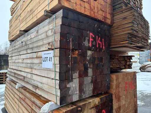 Cls Houten Kepers 3000x85x85mm 132 stuks