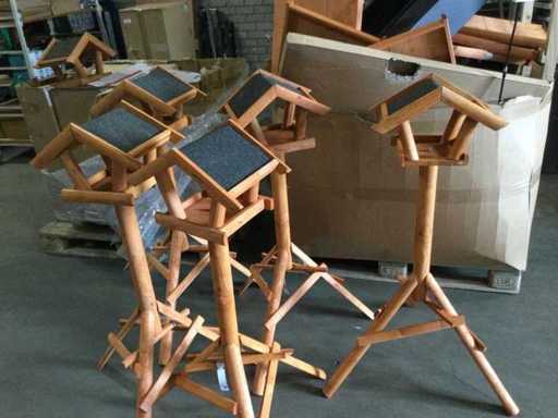 Progetto Esschert - Casette per uccelli (5 volte)