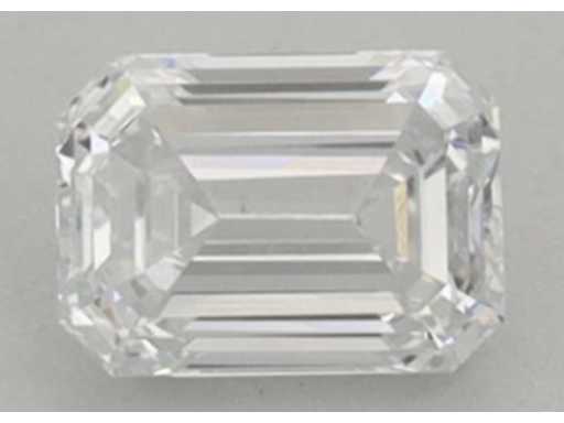 Diamant crescut în laborator, smarald de 1,06 ct, tăiat liber