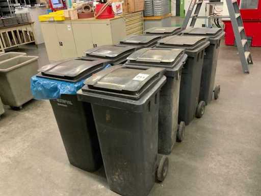 Conteneur à déchets 120L. (8x)