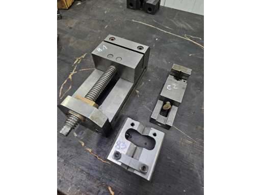    Precision machine vice and clamping fixture set