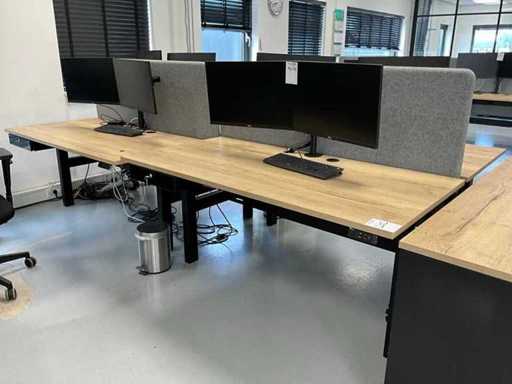 Duo zit/sta werkplek (2x)