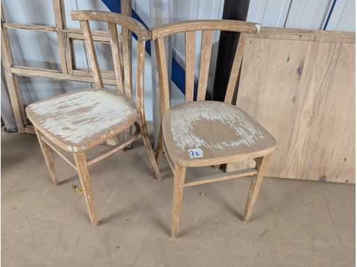 Stühle, 2 Stück Vintage, 