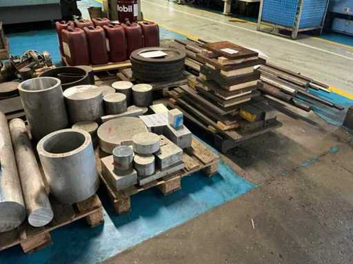 Różne surowce (stal-aluminium-nylon)