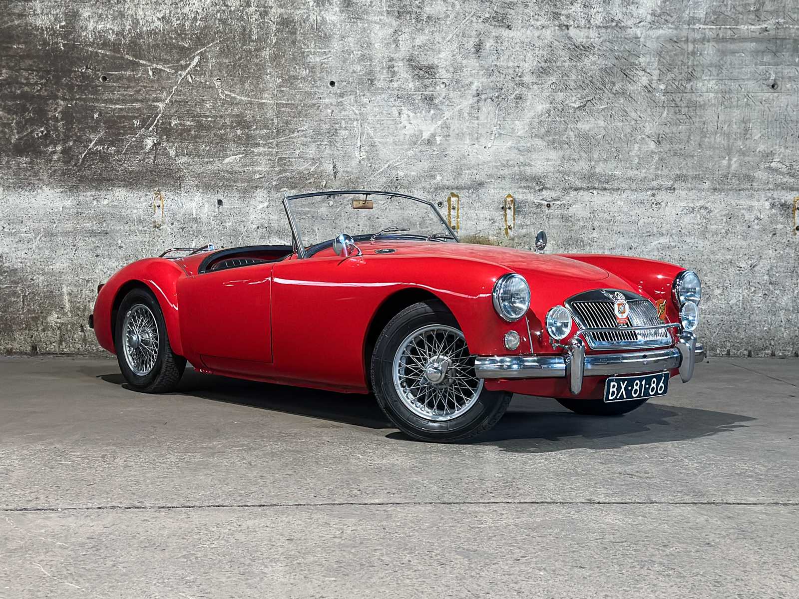 MG MGA Cabriolet 1957, BX-81-86