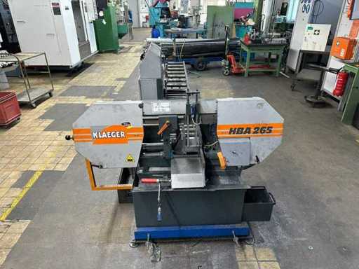Kläger - HBA 265 - Metal horizontal band sawing machine - 2008