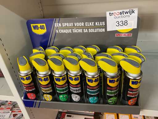 21 canisters of various oil