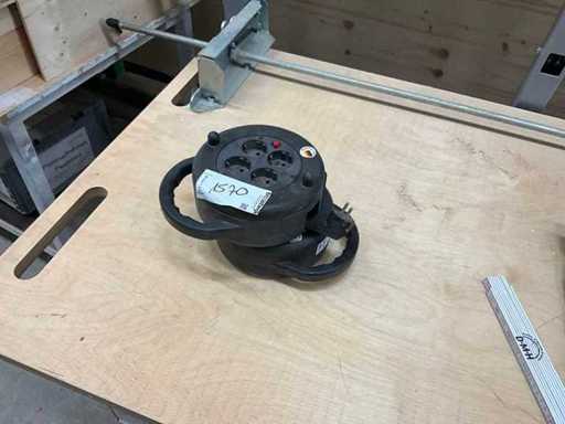 Kabelspoel kleine (2x) 7,5m / 1,5mm² kabel