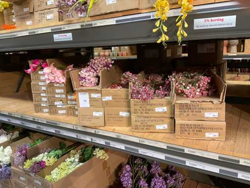 Lot de fleurs artificielles