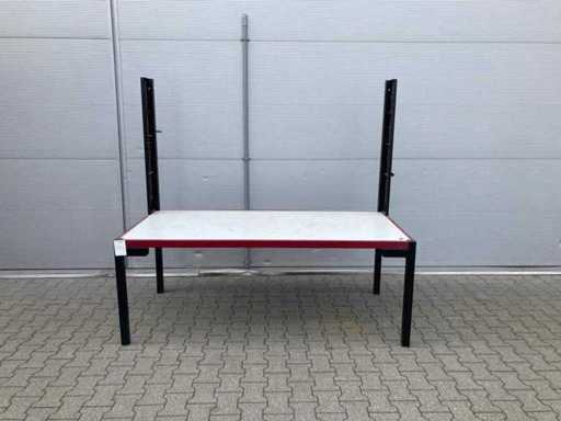 werkbank met handmatige hoogteverstelling