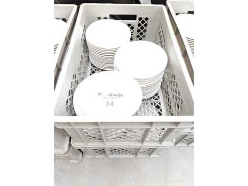 Bonna - Piatto per dessert - Porcellana: piatti per dessert (100 volte)