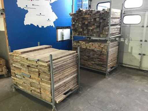 3 barella-constructiehout (planken, vierkante houten, planken) | so001231 I24