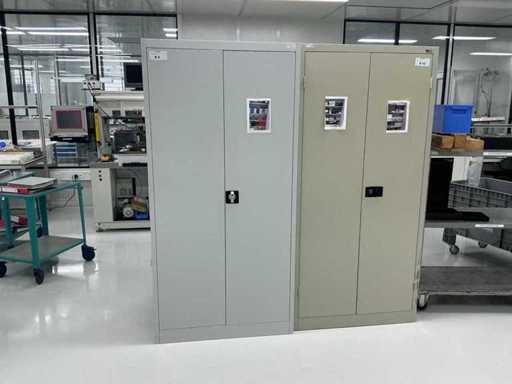 GAERNER - Armario metálico con contenido