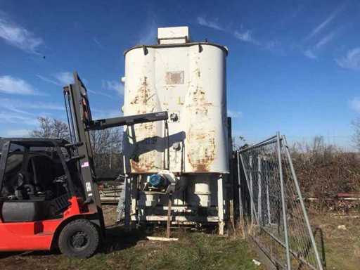 Twin Screw Inlet Silo with Filter Box / Discharge Screw