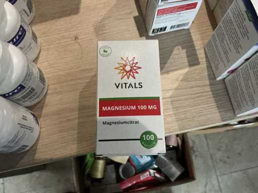 Signes vitaux Citrate de magnésium (4x)