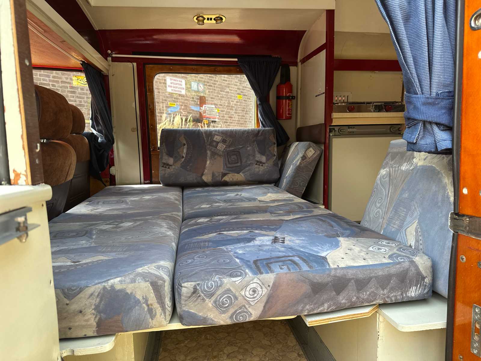 Opel Blitz 1.75 T BE Bolkop 2,5 L55-09590L Camper (Brandweerwagen) 1955, 61-TB-40