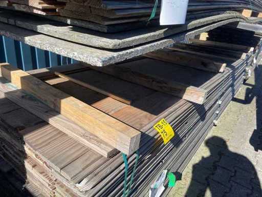 Douglas Swap Rebate/Half-timber rebate 4000x190x18mm (117x)
