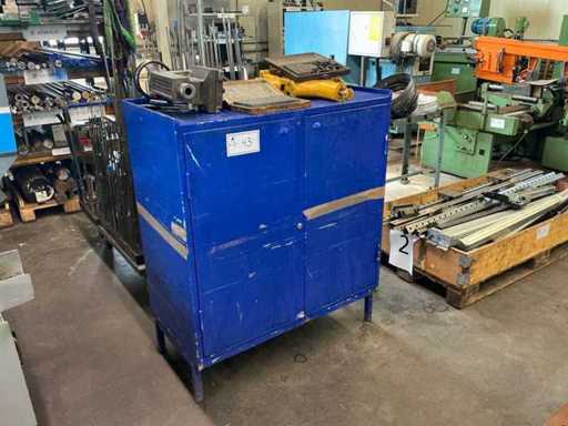 Tool cabinet with contents