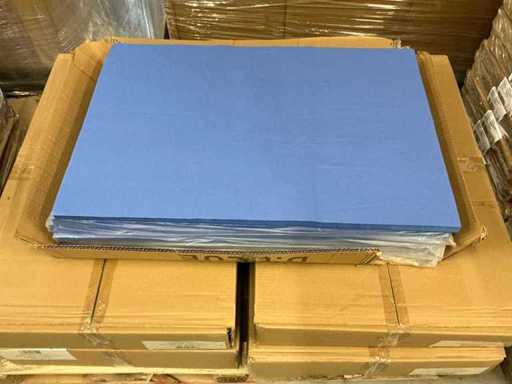 Partij Vloeipapier 50x75cm 17grams D.Blue (2400x)