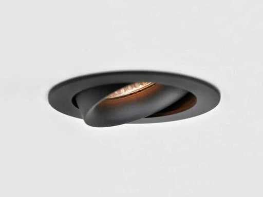 60 x projecteurs encastrés Neo Black GU10