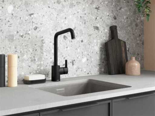 Batteur de cuisine Damixa Pine Kitchen Tap noir mat