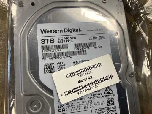 Western Digital Harde schijf 8TB