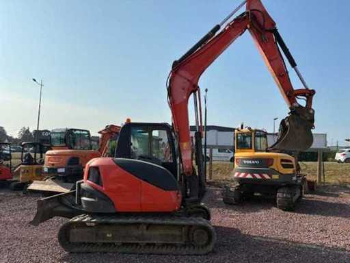 Minigraafmachine – KUBOTA – KX 080-4 – 2017 – 3676 uur