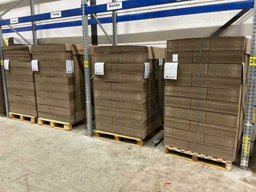 Twinpack Kartonnen verzenddoos (2370x)