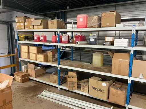 Partij grondstoffen en verpakkingsmaterialen