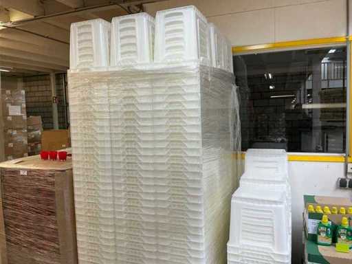 Partij plastice bloemenemmers 40x33,3x38cm (360x)