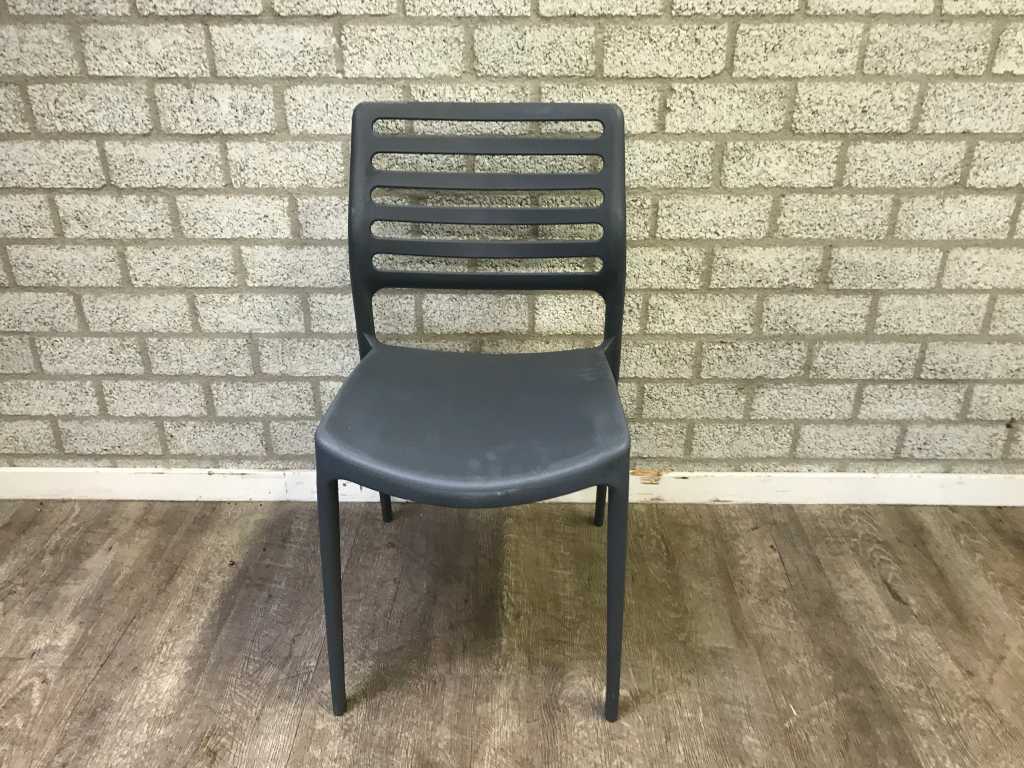 Louise - Chaise de patio empilable (20x)