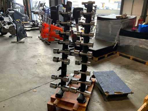 Mélange inconnu de haltères Centrale électrique