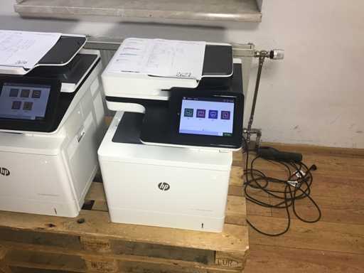 hp - 2023 - Nauwelijks gebruikt, zeer kleine meter! - Color LaserJet Enterprise MFP M577 - All-in-One printer