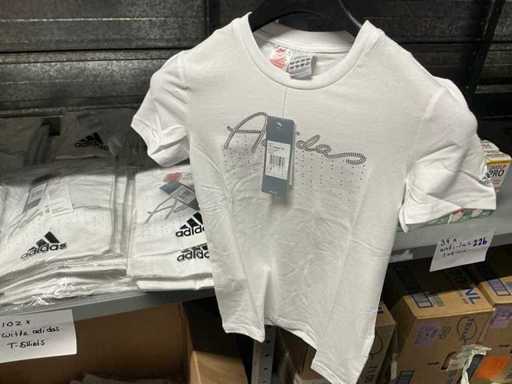 Party Adidas YG Lineage tricou alb (102x)