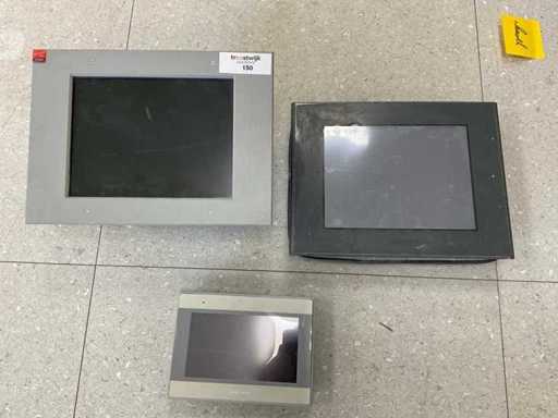 Bedienermonitor (3x)