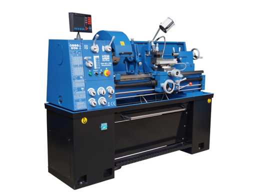 Tour de broche HBM 400 x 1000 DRO à avance et à tirage