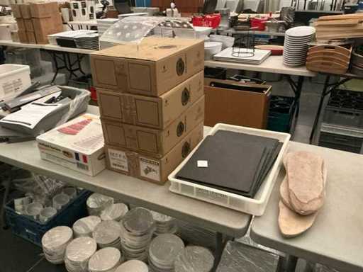 Lot of presentation material