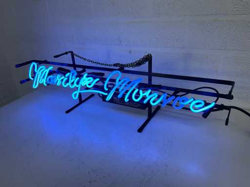 Marilyn Monroe Neon di vetro