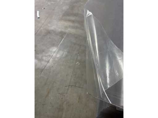 Polycarbonat-Plexiglas 205x100cm 3 mm (25x)