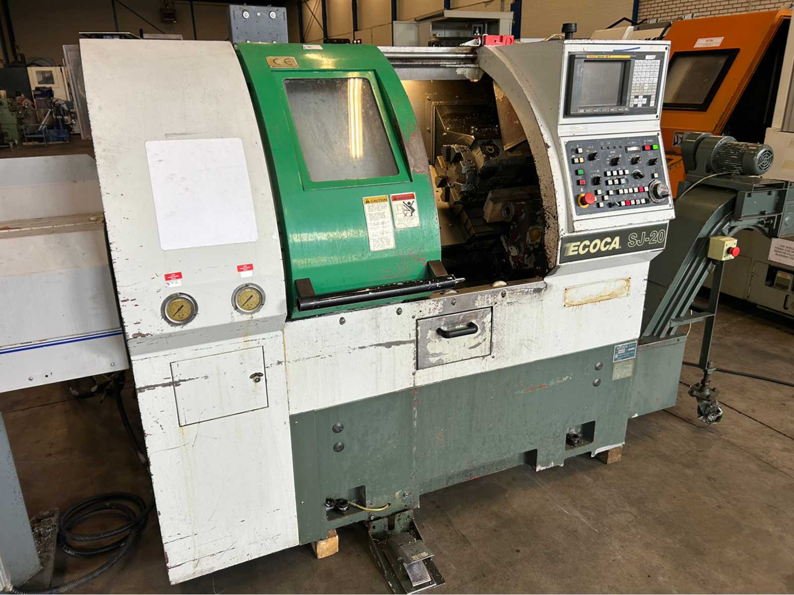 1999 Ecoca SJ-20 CNC lathe