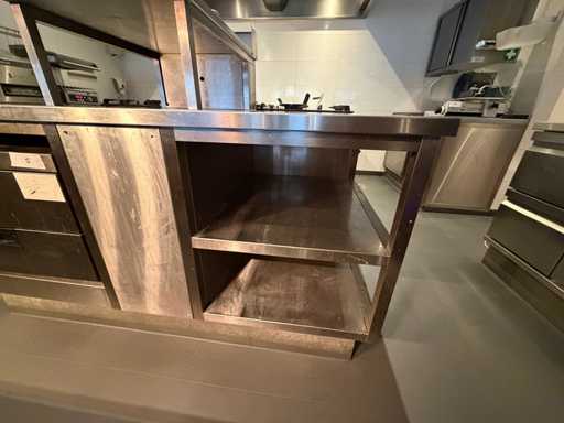 Établi en acier inoxydable