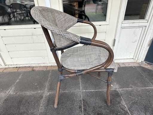 Chaise de terrasse Joli beige (12x)