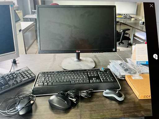 Diverse Monitoren/schermen (4x)